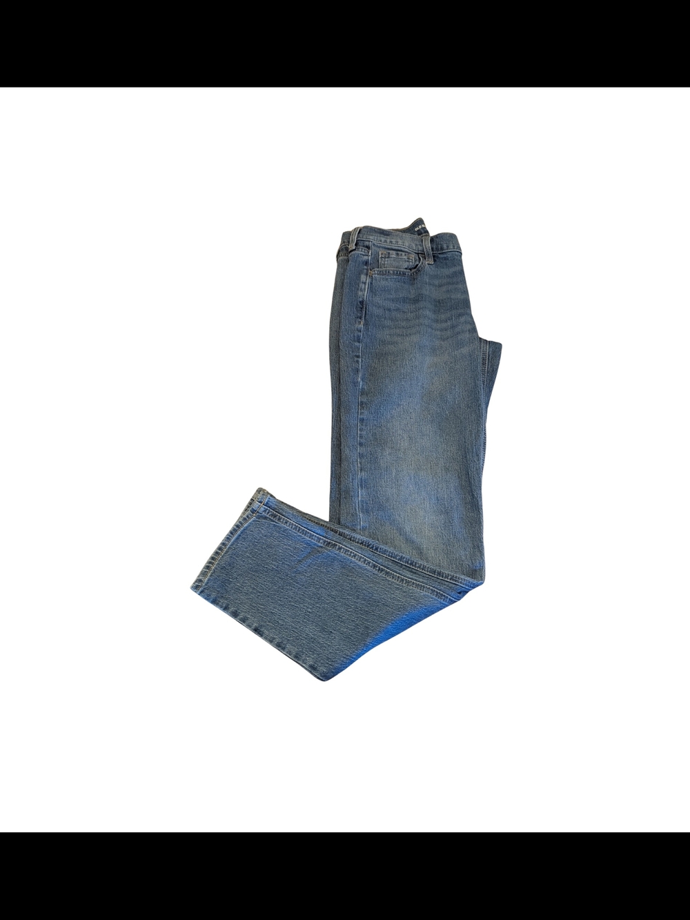 EUC Old Navy Womens 0 Mid Rise Wow Boyfriend Denim Blue Jeans